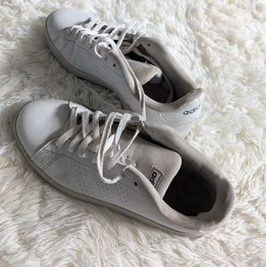 adidas White and Gray Athletic Shoes
